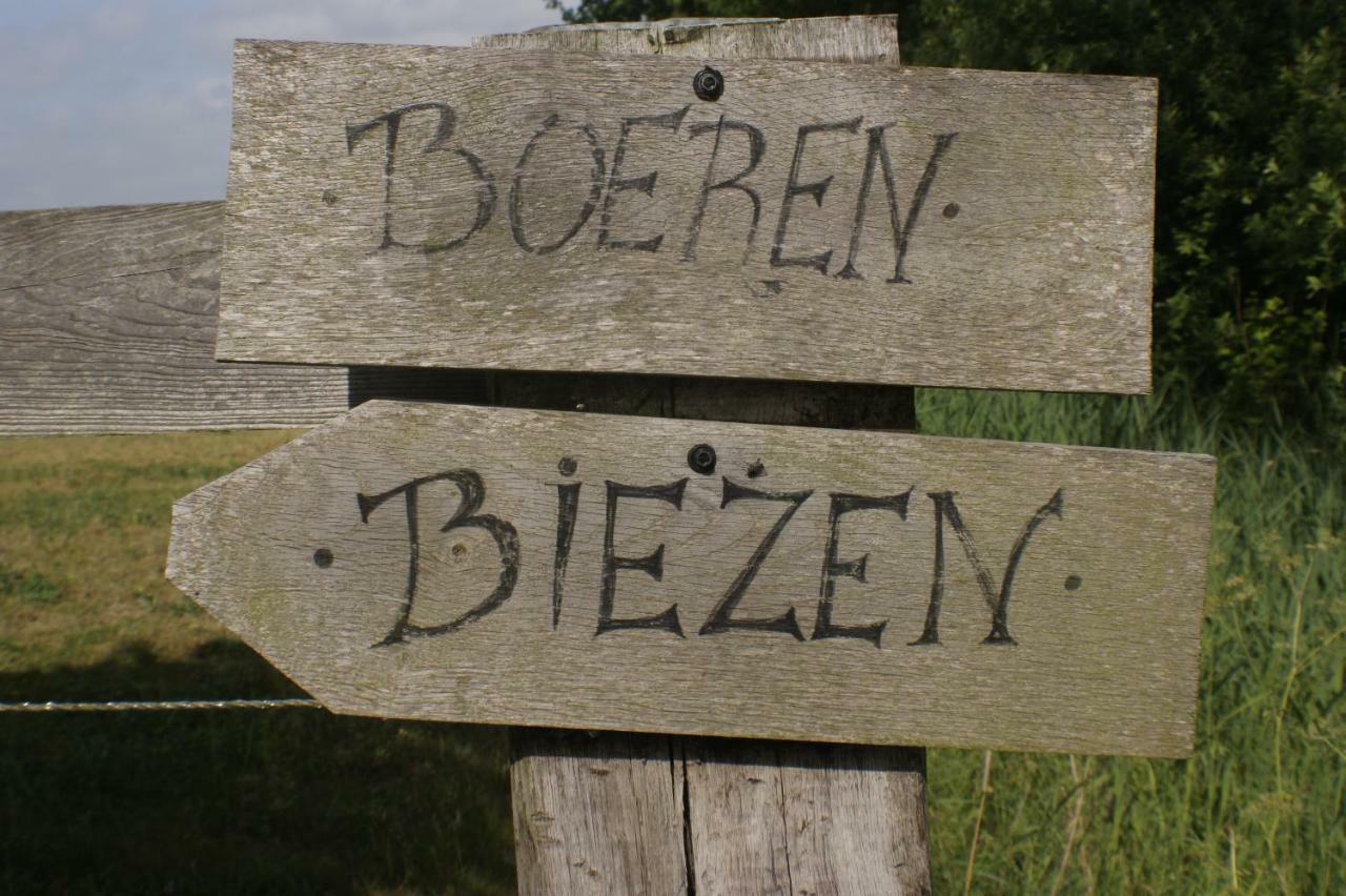 Boeren Biezen Bed Landelijk Villa Exterior foto